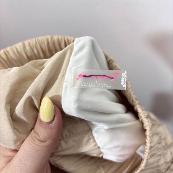 Free People Movement - The Way Home Colorblock Tahitian Vanilla Shorts l size S - Picture 7 of 16